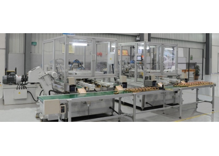 空調四通閥擠光拉削自動線